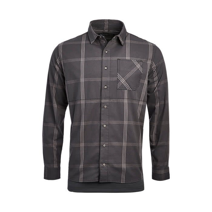 Guardian Stretch LS Shirt (Midnight Pulse Plaid-Sms)
