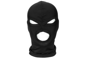 3 Hole Thin Balaclava (Black)