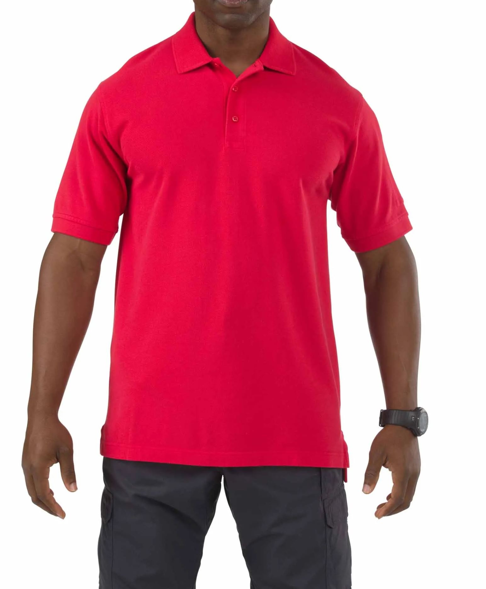 Professional Short Sleeve Polo (Range Red)