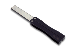 2-sided Diamond sharpener with folding handle