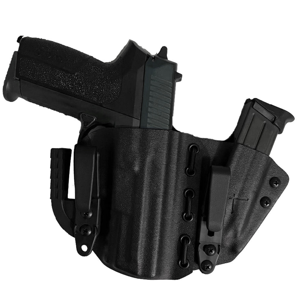 Double Inside Mobile Kydex Holster (IWB) - G19/G19X/G45 w/ PL-3 (Right Hand)