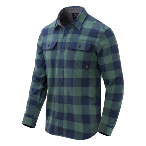 Greyman Shirt (Moss Green Checkered)