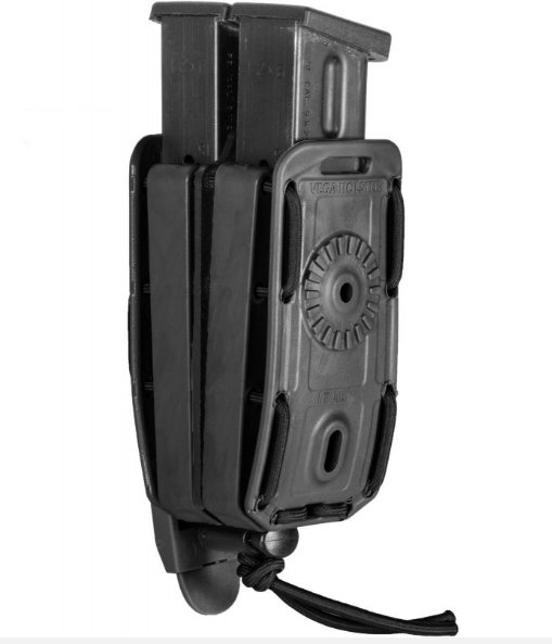 Double Pstol Magazine Carrier (Black)