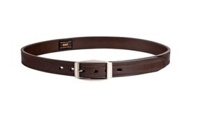 Agent Belt, Leather 1.25" (Brown)
