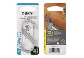 S-Biner Stainless Steel Dual Carabiner (#3)