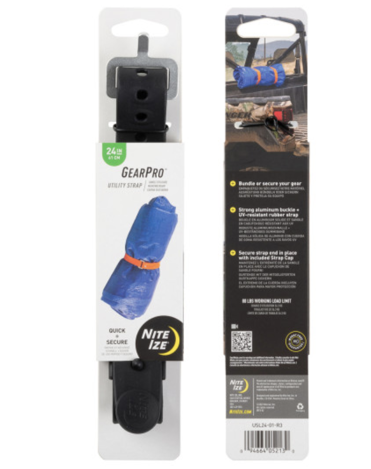 GearPro Utility Strap 61cm (Black)