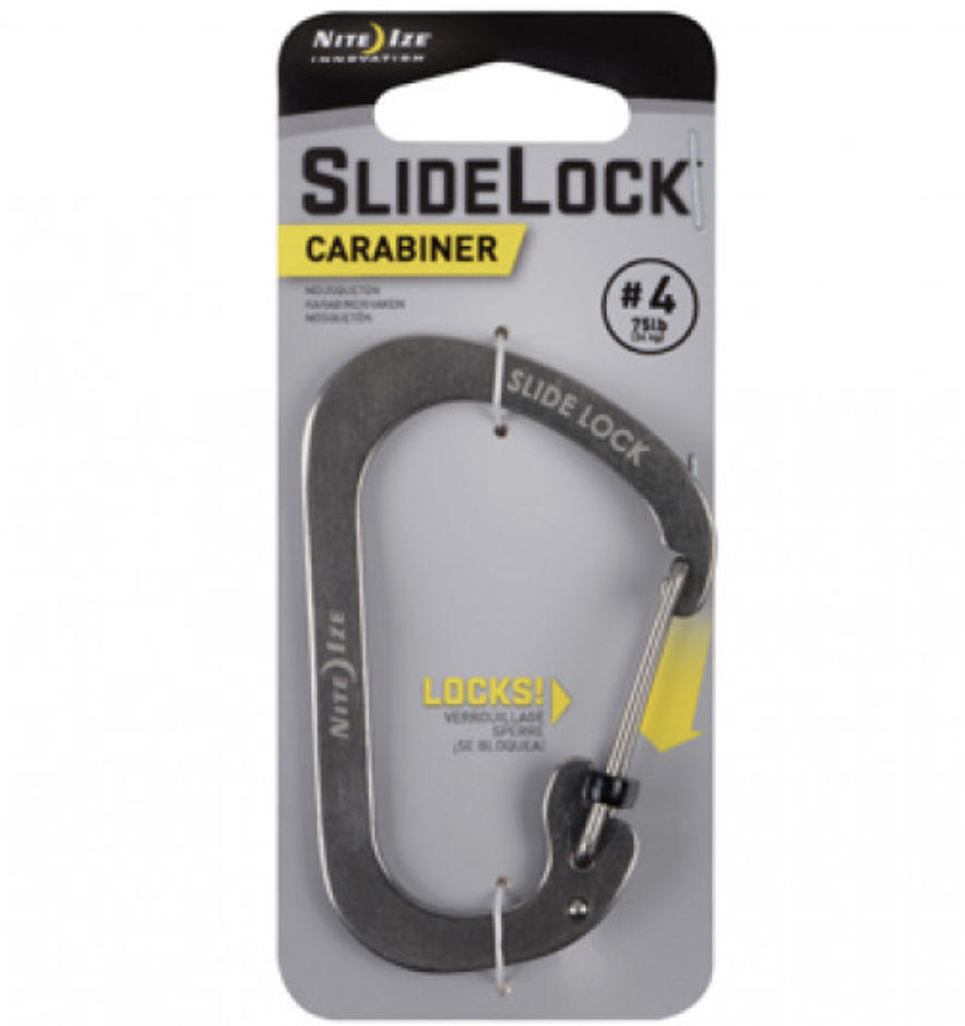 Carabiner Slidelock #4 Stainless