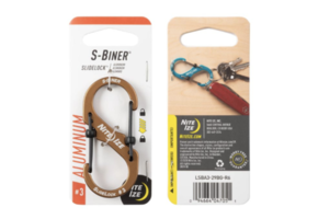 S Biner SlideLock Aluminium #3 (Coyote)