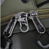 S-Biner MicroLock Stainless Steel #2 Pack (Black)