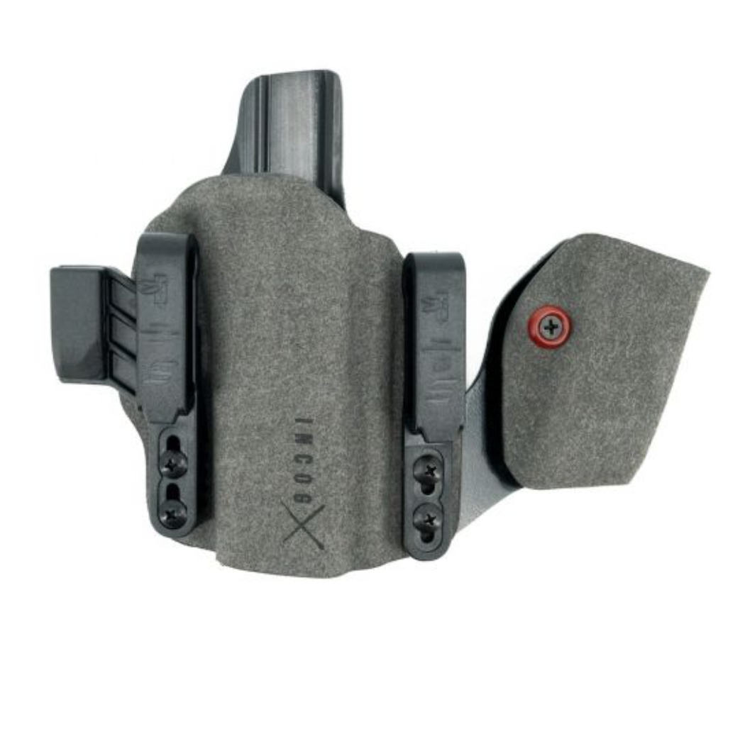 Incog X® Holster G17/19 Nonlight w/Mag Caddy (Grey)