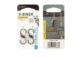 S Biner MicroLock Stainless Steel (2 Pack)