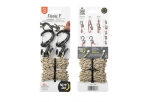 Carabiner F9 Small (2 Pack) Tan