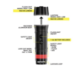 Radiant 3 in 1 Mini Flashlight (Black)