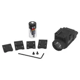 Compact Weapon-Mounted Light 650 Lumens (Black)