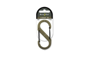 S-Biner Plastic Dual Carabiner #4 (Coyote)