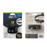 Radiant 170 Lumens Rechargeable Headlamp (Black)