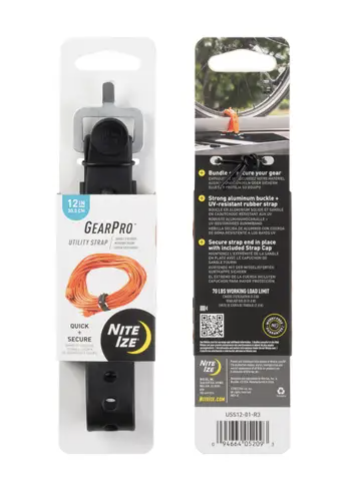 GearPro Strap 12" Narrow (Black)