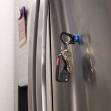 SlideLock® 360° Magnetic Locking Dual Carabiner (Olive)