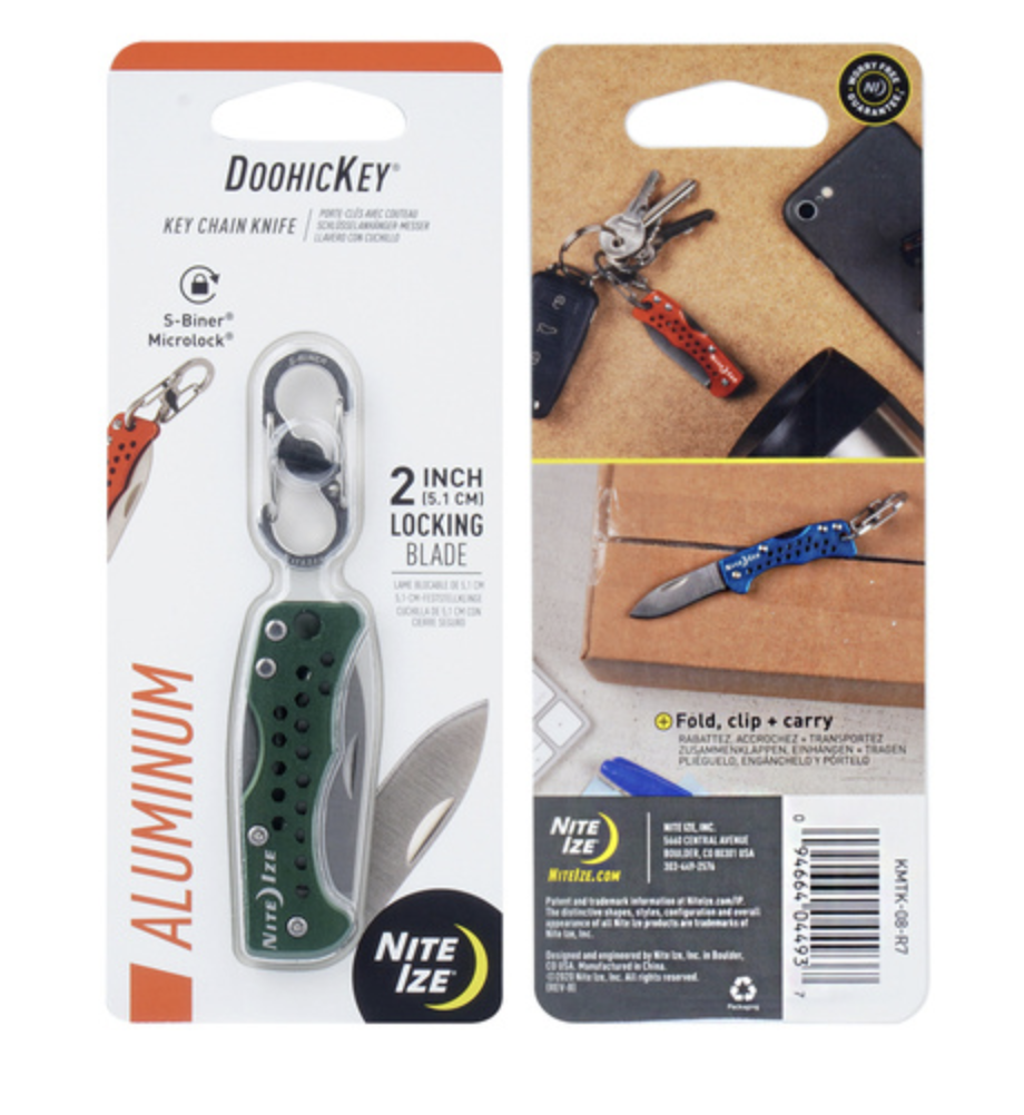 DoohicKey Key Chain Knife  (Olive)