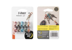 S-Biner MicroLock Aluminum - 5 Pack - Assorted
