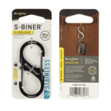 S-Biner SlideLock Stainless Steel #3 (Black)