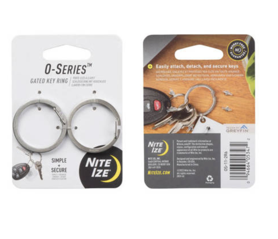 O-Series Gated Key Ring