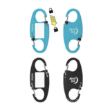 IdentiKey SlideLock Dual Carabiner -  2 Pack
