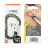 SlideLock Carabiner Aluminum #4  (Olive)