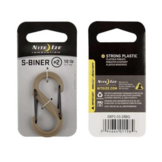 S-Biner Plastic Dual Carabiner #2  (Coyote)