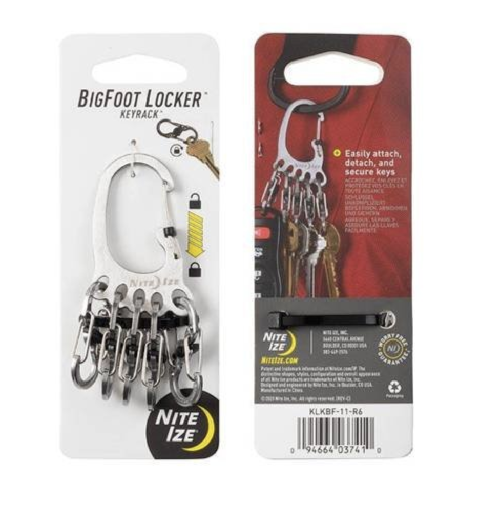 BigFoot Locker KeyRack Stainless Steel  (Stainless)
