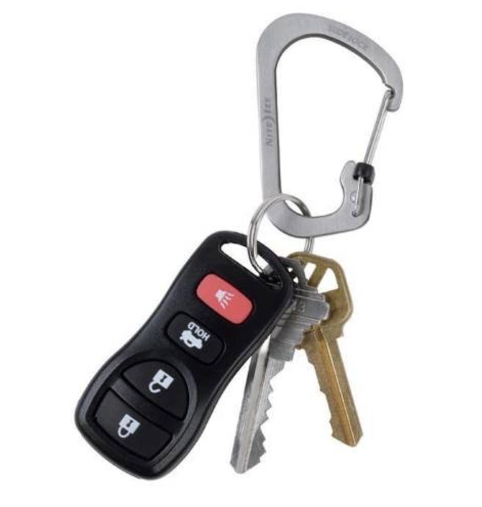 SlideLock Carabiner Stainless Steel #2 - Stainless