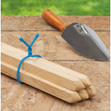 Gear Tie Reusable Rubber Twist Tie™ 12 in. - 2 Pack - (Black)