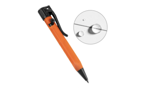 Mini Bolt Action pen Black Ink (Orange)