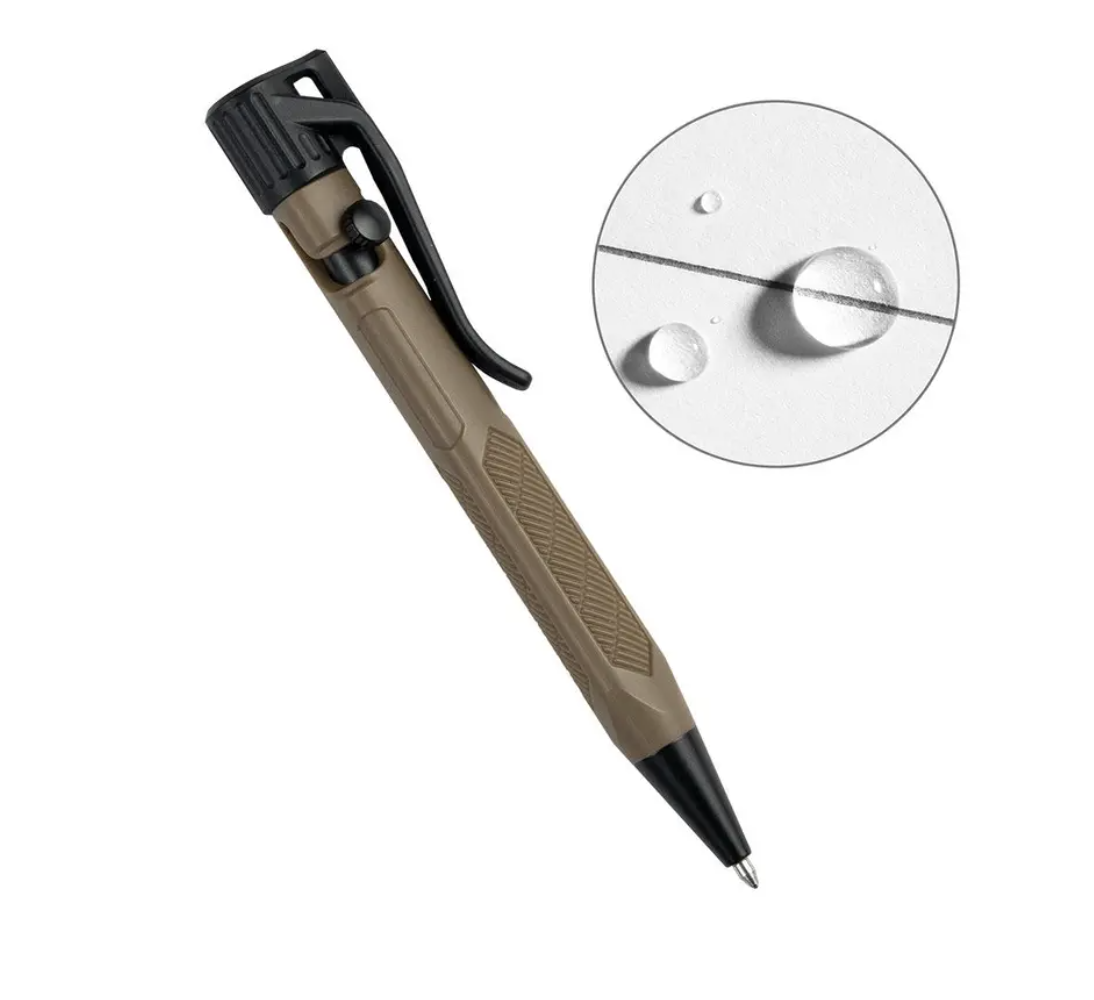 Mini Bolt Action pen Black Ink (FDE)