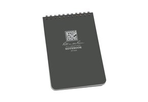 Top Spiral 4x6'' Notebook (Grey)