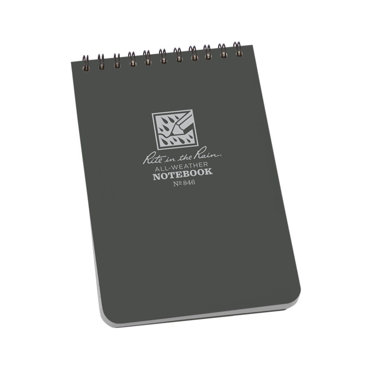 Top Spiral 4x6'' Notebook (Grey)