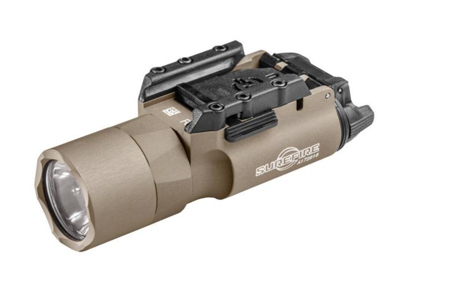 X300 Turbo Rail Lock System 1000 Lumens Weaponlight (Tan)