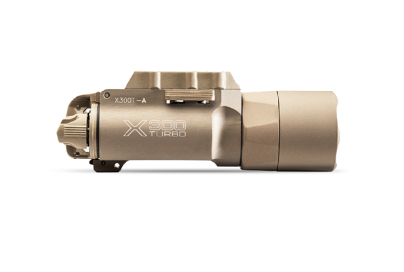 X300 Turbo Rail Lock System 1000 Lumens Weaponlight (Tan)