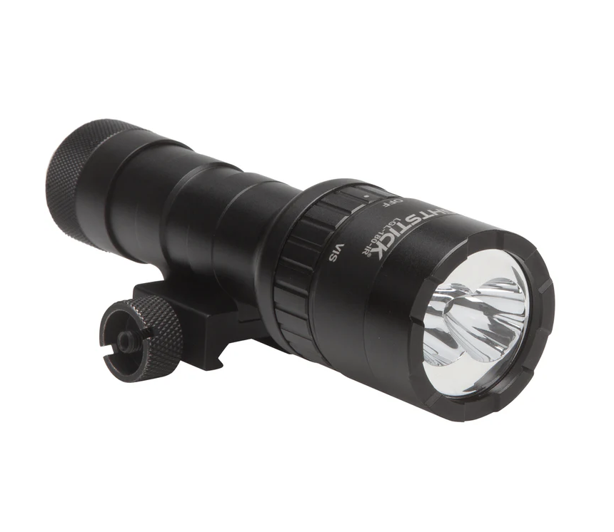 LGL-180-IR Dual-Beam Long Gun Light Kit with IR Illuminator (Black)