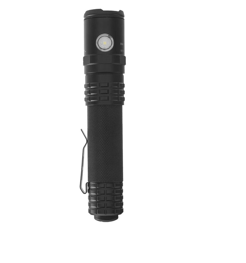 USB-588XL USB Dual-Light Tactical Flashlight (Black)