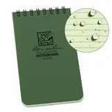 Top Spiral Notebook 3x5'' (Green)