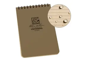 Top Spiral 4x6'' Notebook (Tan)