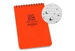 Top Spiral 4x6'' Notebook (Orange)