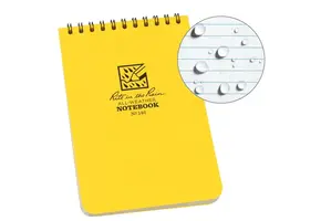 Top Spiral 4x6'' Notebook (Yellow)