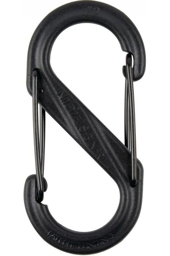 S-Biner Plastic Dual Carabiner #2  (Black)
