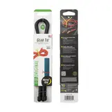 Gear Tie Reusable Rubber Twist Tie 18 in. - 2 Pack - (Black)