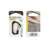 SlideLock Carabiner Stainless Steel #2 (Black)