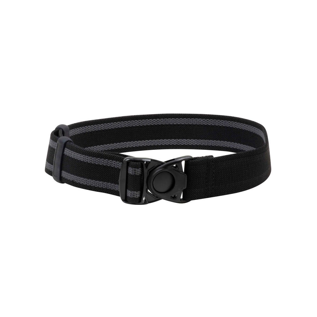 Non-Slip Rubber Elastic Web Leg Strap 40 mm (Black)