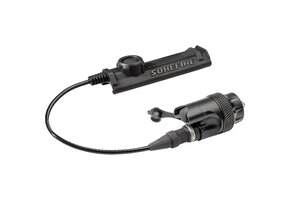 Dual Switchtail Cap For Scoutlight Series w/SR07 Rail Tape Switch (Black)
