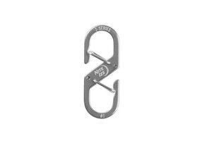 Z-Series Double Snap Hook - 2 pcs - Steel (Silver)